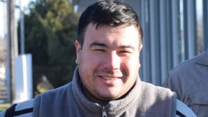 Cristian Ruiz, el trabajador despedido.